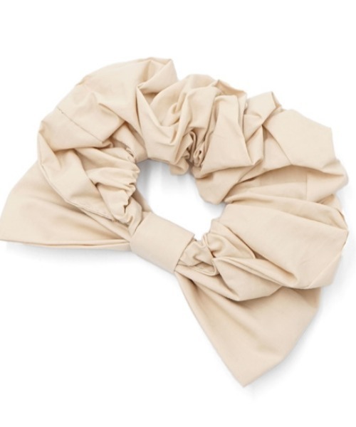 flower(フラワー)の「フレンチリボンシュシュ(シュシュ・レディース・ブラック/アイボリー・FREE)」の16枚目の写真