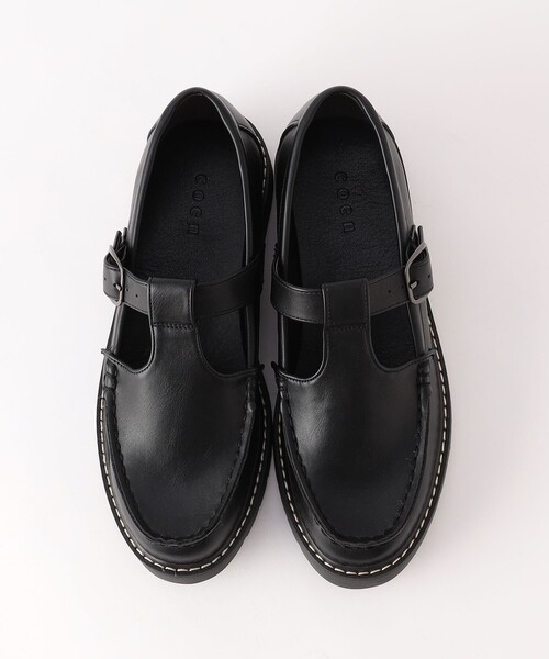 coen（コーエン）の「Tストラップローファー（ローファー・レディース・ブラック・S/M/L/XL）」の20枚目の写真