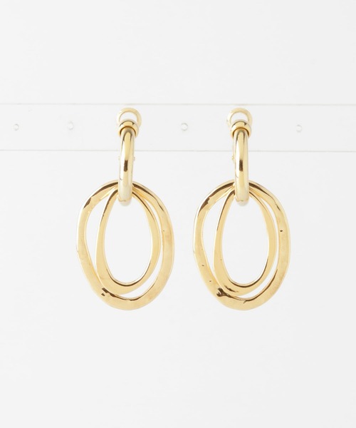URBAN RESEARCH ROSSO（アーバンリサーチロッソ）の「マルチWAYフープイヤリング（イヤリング・レディース・ゴールド/シルバー・-）」の3枚目の写真