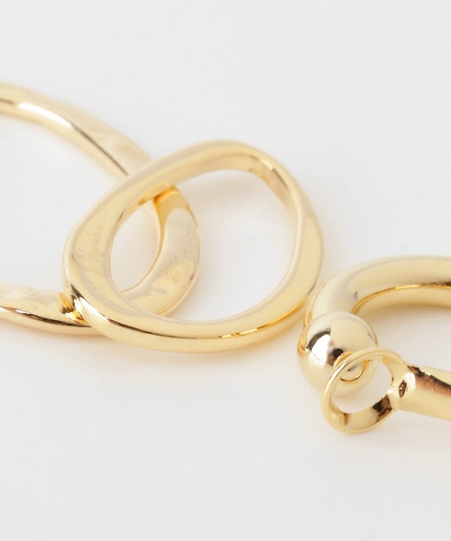 URBAN RESEARCH ROSSO（アーバンリサーチロッソ）の「マルチWAYフープイヤリング（イヤリング・レディース・ゴールド/シルバー・-）」の7枚目の写真