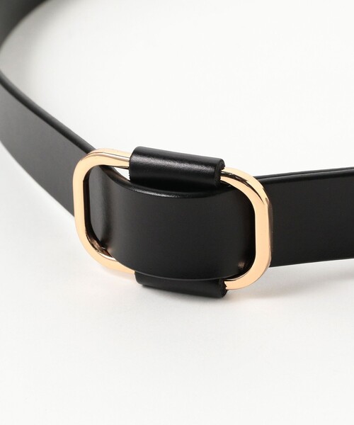 B:MING by BEAMS（ビーミングバイビームス）の「23mm ピンレス ベルト（ベルト・レディース・ブラック/ブラウン・ONE SIZE）」の4枚目の写真