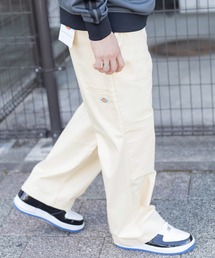【DICKIES／ディッキーズ】ダブルニーイージーパンツ/カラー＆デニム/チノパンツ/スケーターパンツ