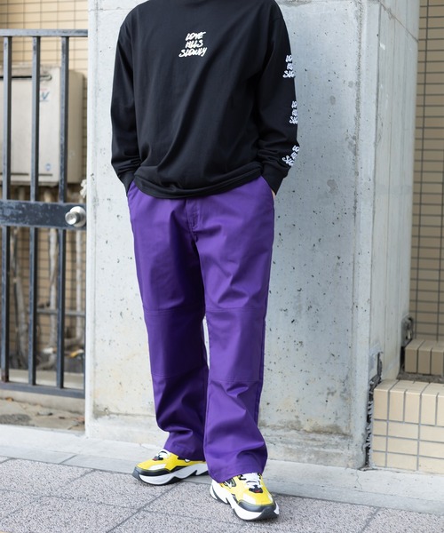 Yohji Yamamoto × Dickies ダブルニーイージーパンツ ディッキーズ Dickies 【Dickies / ディッキーズ】ストレッチ