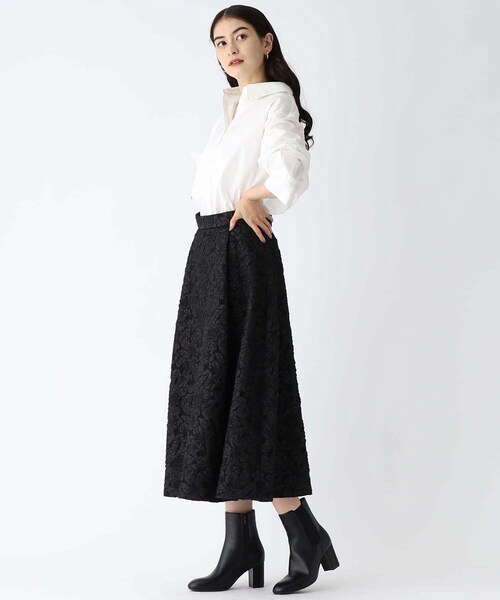 OPAQUE.CLIP（オペークドットクリップ）の「◆ヒールサイドゴアブーツ（ブーツ・レディース・ブラウン系/ブラック・03/02）」の14枚目の写真