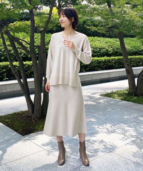 OPAQUE.CLIP（オペークドットクリップ）の「◆ヒールサイドゴアブーツ（ブーツ・レディース・ブラウン系/ブラック・03/02）」の3枚目の写真