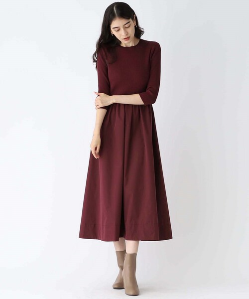 OPAQUE.CLIP（オペークドットクリップ）の「◆ヒールサイドゴアブーツ（ブーツ・レディース・ブラウン系/ブラック・03/02）」の12枚目の写真