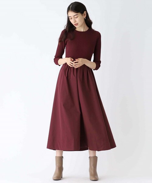 OPAQUE.CLIP（オペークドットクリップ）の「◆ヒールサイドゴアブーツ（ブーツ・レディース・ブラウン系/ブラック・03/02）」の18枚目の写真