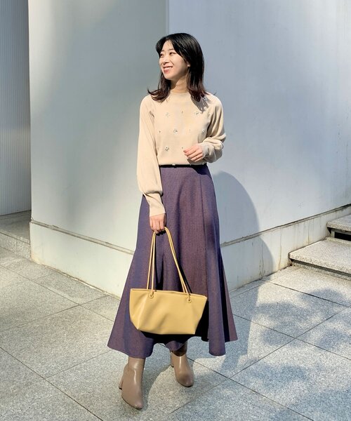 OPAQUE.CLIP（オペークドットクリップ）の「◆ヒールサイドゴアブーツ（ブーツ・レディース・ブラウン系/ブラック・03/02）」の15枚目の写真