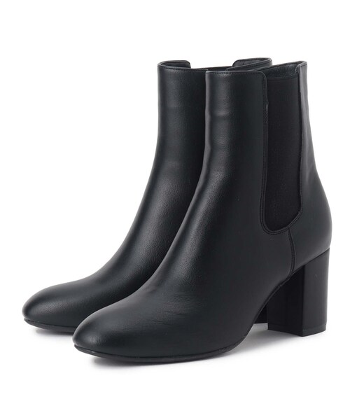 OPAQUE.CLIP（オペークドットクリップ）の「◆ヒールサイドゴアブーツ（ブーツ・レディース・ブラウン系/ブラック・03/02）」の4枚目の写真