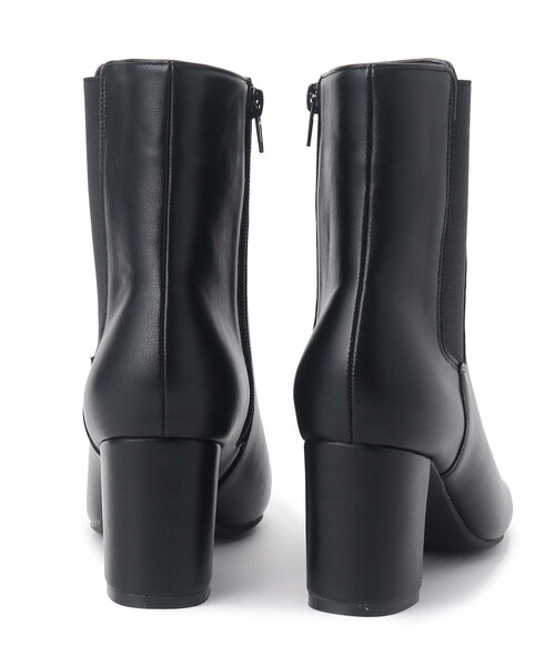 OPAQUE.CLIP（オペークドットクリップ）の「◆ヒールサイドゴアブーツ（ブーツ・レディース・ブラウン系/ブラック・03/02）」の9枚目の写真