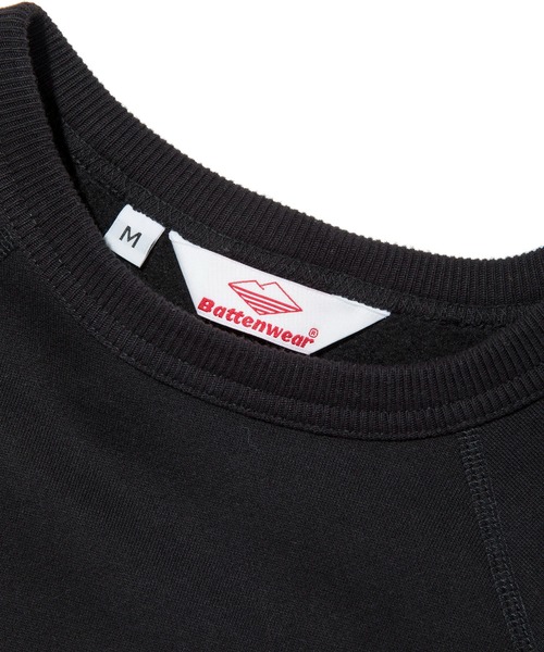 Battenwear（バテンウエア）の「【Battenwear/バテンウェア】カナダ製 スウェットシャツ/REACH-UP SWEATSHIRT（スウェット・メンズ・ブラック/ヘザーグレー/ダークネイビー・MEDIUM/LARGE/SMALL/X-LARGE）」の5枚目の写真