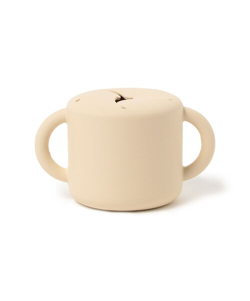 こども ビームス(コドモビームス)の「mushie / スナック カップ(食器・キッズ・ピンク/ミント/ベージュ・ONE SIZE)」の1枚目の写真