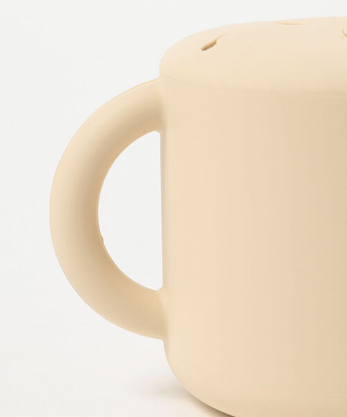 こども ビームス(コドモビームス)の「mushie / スナック カップ(食器・キッズ・ピンク/ミント/ベージュ・ONE SIZE)」の5枚目の写真