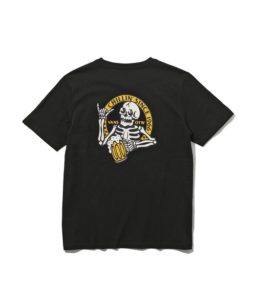 VANS(バンズ)の「VANS APスカルGX SSティー2 VN0A7TRVBLK(Tシャツ/カットソー・メンズ・ブラック/ホワイト・XL/S/M/XXL/L)」の10枚目の写真