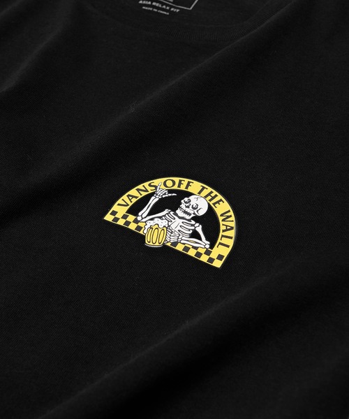 VANS(バンズ)の「VANS APスカルGX SSティー2 VN0A7TRVBLK(Tシャツ/カットソー・メンズ・ブラック/ホワイト・XL/S/M/XXL/L)」の11枚目の写真