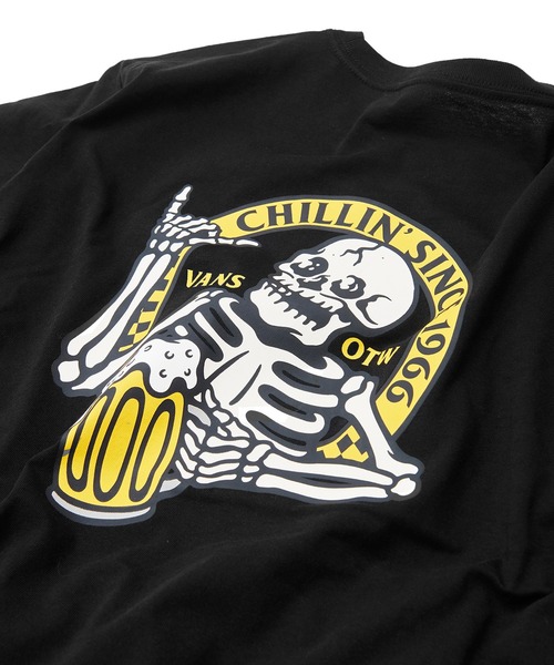 VANS(バンズ)の「VANS APスカルGX SSティー2 VN0A7TRVBLK(Tシャツ/カットソー・メンズ・ブラック/ホワイト・XL/S/M/XXL/L)」の12枚目の写真