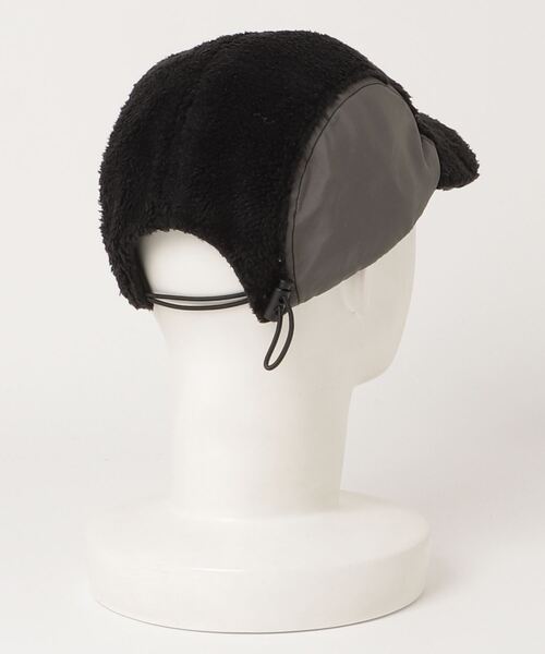 KRIFF MAYER(クリフメイヤー)の「KRIFF MAYER ボア バイカラー フライト キャップ CAP 帽子 アウトドア キャンプ サイズ調整付き(キャップ・メンズ・ブラック/マルチ/ブラウン・FREE)」の5枚目の写真