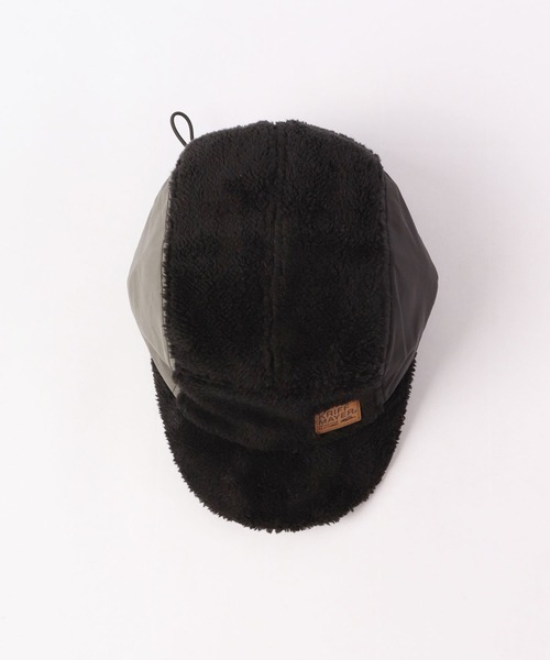 KRIFF MAYER(クリフメイヤー)の「KRIFF MAYER ボア バイカラー フライト キャップ CAP 帽子 アウトドア キャンプ サイズ調整付き(キャップ・メンズ・ブラック/マルチ/ブラウン・FREE)」の17枚目の写真