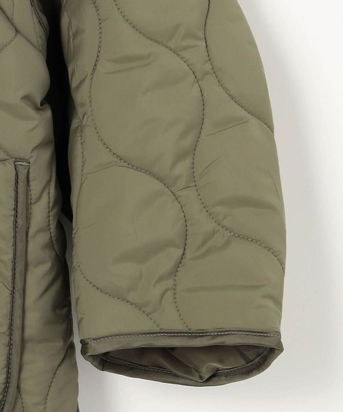 179/WG（イチナナキュウダブルジー）の「4WAYキルティングライナージャケット（その他アウター・レディース・カーキ/ブラック/オフホワイト・MEDIUM）」の13枚目の写真