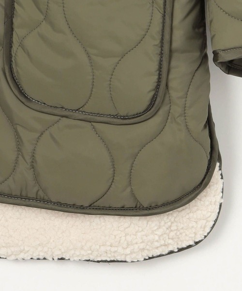 179/WG（イチナナキュウダブルジー）の「4WAYキルティングライナージャケット（その他アウター・レディース・カーキ/ブラック/オフホワイト・MEDIUM）」の15枚目の写真