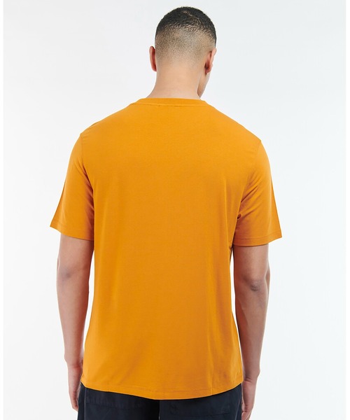 Barbour（バブアー）の「半袖ビーコンロゴティーシャツ（Tシャツ/カットソー・メンズ・オレンジ・M/L/S）」の3枚目の写真