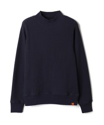 モックネック ワッフルTシャツ【MOCK NECK TEE L/S】