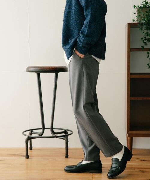 ITEMS URBANRESEARCH(アイテムズ アーバンリサーチ)の「裏起毛 TRスラックス(その他パンツ・メンズ・ブラック/グレー/ネイビー/ベージュ・LARGE/MEDIUM)」の10枚目の写真
