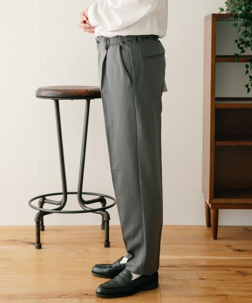 ITEMS URBANRESEARCH(アイテムズ アーバンリサーチ)の「裏起毛 TRスラックス(その他パンツ・メンズ・ブラック/グレー/ネイビー/ベージュ・LARGE/MEDIUM)」の15枚目の写真