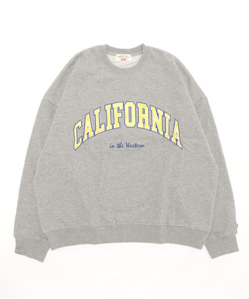 CERCA(チェルカ)の「BEYES/裏毛 ワッペン刺繍 クルーネックスウェット(スウェット・メンズ・グリーン/ブラック/グレー・FREE)」の2枚目の写真