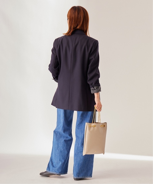 JOURNAL STANDARD(ジャーナルスタンダード)の「《追加》ダブルフロントジャケット(テーラードジャケット・レディース・ネイビー・36/38)」の17枚目の写真