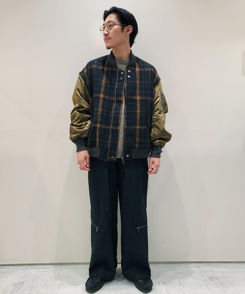 WELLDER(ウェルダー)の「【WELLDER / ウェルダー】Combination Bomber Jacket コンビネーションボンバージャケット(MA-1・メンズ・その他2・4)」の5枚目の写真