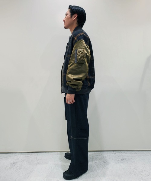 WELLDER(ウェルダー)の「【WELLDER / ウェルダー】Combination Bomber Jacket コンビネーションボンバージャケット(MA-1・メンズ・その他2・4)」の6枚目の写真