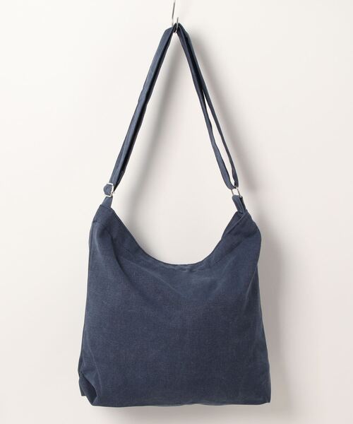 LUGG NAGG（ラグナグ）の「ウォッシュ加工キャンバスショルダーバッグ（ショルダーバッグ・レディース・カーキ/ブラック/ベージュ/ネイビー・FREE）」の20枚目の写真