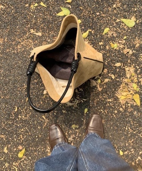 Burner（バーナー）の「【OKUOKU　0909】大容量 シンプル トートバッグ oku-bag-687925106815-28（トートバッグ・レディース・A・FREE）」の2枚目の写真