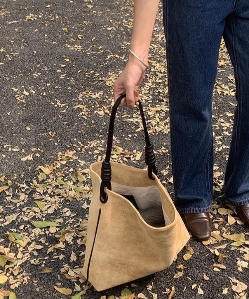 Burner（バーナー）の「【OKUOKU　0909】大容量 シンプル トートバッグ oku-bag-687925106815-28（トートバッグ・レディース・A・FREE）」の22枚目の写真