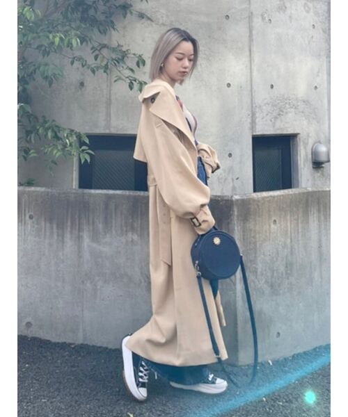 EVRIS（エヴリス）の「サークルデザインショルダーBAG（ショルダーバッグ・レディース・ブラック/ライトブルー/インディゴブルー・FREE）」の6枚目の写真