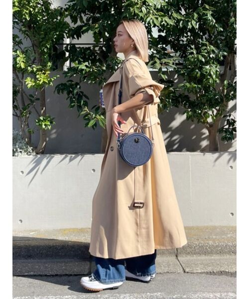 EVRIS（エヴリス）の「サークルデザインショルダーBAG（ショルダーバッグ・レディース・ブラック/ライトブルー/インディゴブルー・FREE）」の7枚目の写真