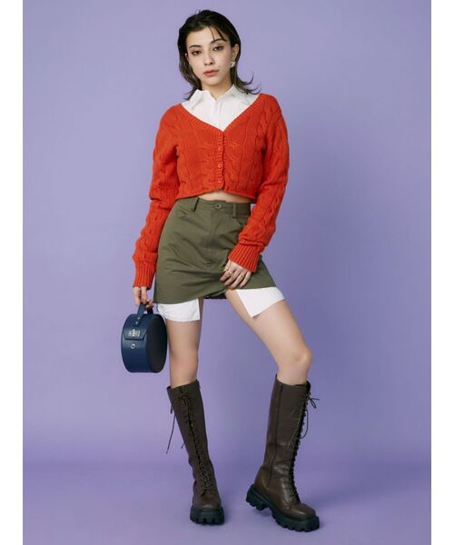 EVRIS（エヴリス）の「サークルデザインショルダーBAG（ショルダーバッグ・レディース・ブラック/ライトブルー/インディゴブルー・FREE）」の11枚目の写真