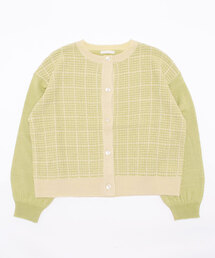 ehka sopo | ツイード柄カーディガン(カーディガン/ボレロ)