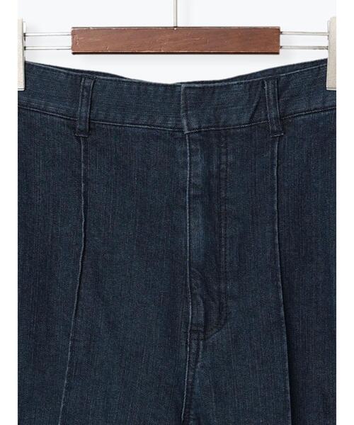 Te chichi TERRASSE（テチチテラス）の「裏起毛センターシームデニムパンツ（デニムパンツ・レディース・ネイビー/ブラック/ブルー・SMALL/MEDIUM）」の6枚目の写真