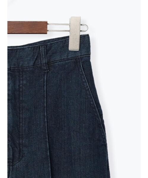 Te chichi TERRASSE（テチチテラス）の「裏起毛センターシームデニムパンツ（デニムパンツ・レディース・ネイビー/ブラック/ブルー・SMALL/MEDIUM）」の7枚目の写真