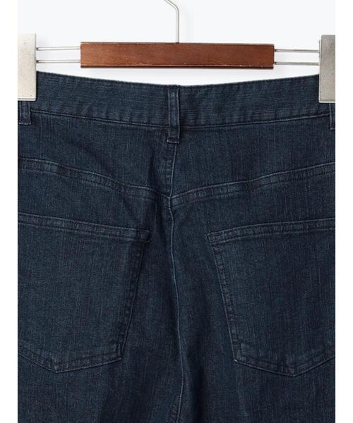 Te chichi TERRASSE（テチチテラス）の「裏起毛センターシームデニムパンツ（デニムパンツ・レディース・ネイビー/ブラック/ブルー・SMALL/MEDIUM）」の9枚目の写真