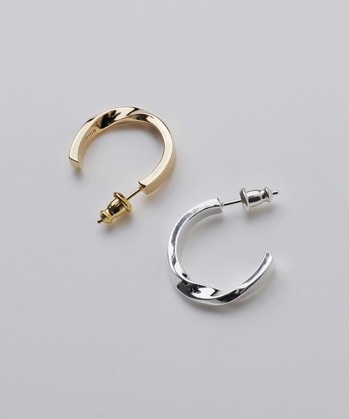 LEGENDA(レジェンダ)の「レジェンダ シルバー925 リングピアス -Distortion- / LEGENDA Silver925 Ring Pierce -Distortion-(ピアス(片耳用)・メンズ・シルバー/ゴールド・FREE)」の10枚目の写真