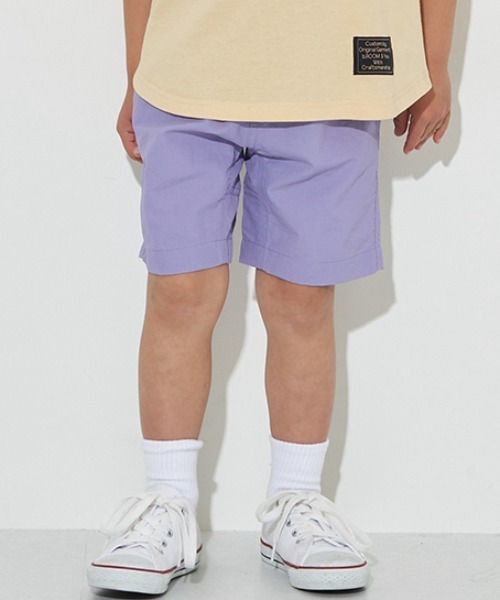 b・ROOM（ビールーム）の「【撥水加工】【水陸両用】4分丈パンツ（その他パンツ・キッズ・ピンク/ネイビー/ベージュ/オレンジ/ミント/ラベンダー/ブルーグレー/カーキ・100cm/110cm/120cm/130cm/140cm）」の7枚目の写真