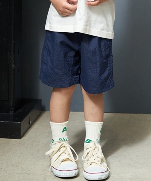 b・ROOM（ビールーム）の「【撥水加工】【水陸両用】4分丈パンツ（その他パンツ・キッズ・ピンク/ネイビー/ベージュ/オレンジ/ミント/ラベンダー/ブルーグレー/カーキ・100cm/110cm/120cm/130cm/140cm）」の6枚目の写真