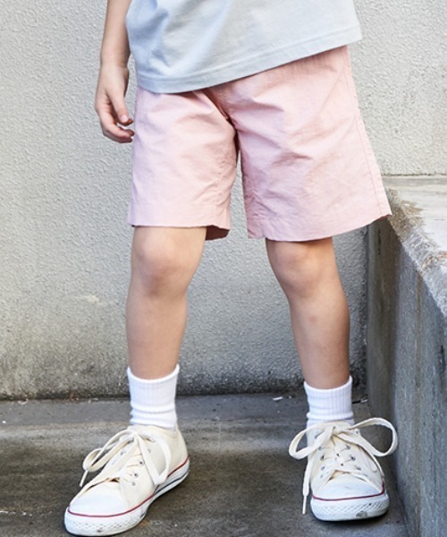 b・ROOM（ビールーム）の「【撥水加工】【水陸両用】4分丈パンツ（その他パンツ・キッズ・ピンク/ネイビー/ベージュ/オレンジ/ミント/ラベンダー/ブルーグレー/カーキ・100cm/110cm/120cm/130cm/140cm）」の8枚目の写真