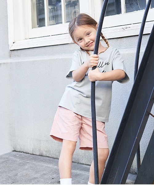 b・ROOM（ビールーム）の「【撥水加工】【水陸両用】4分丈パンツ（その他パンツ・キッズ・ピンク/ネイビー/ベージュ/オレンジ/ミント/ラベンダー/ブルーグレー/カーキ・100cm/110cm/120cm/130cm/140cm）」の13枚目の写真