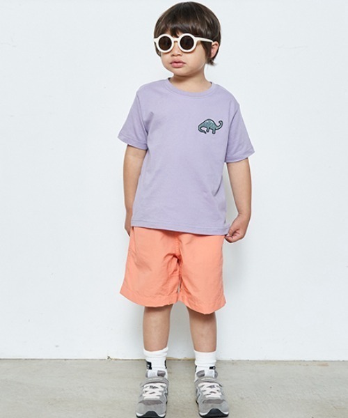 b・ROOM（ビールーム）の「【撥水加工】【水陸両用】4分丈パンツ（その他パンツ・キッズ・ピンク/ネイビー/ベージュ/オレンジ/ミント/ラベンダー/ブルーグレー/カーキ・100cm/110cm/120cm/130cm/140cm）」の15枚目の写真