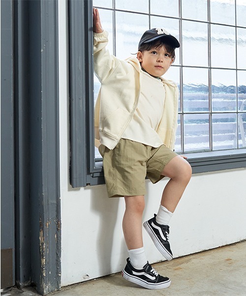 b・ROOM（ビールーム）の「【撥水加工】【水陸両用】4分丈パンツ（その他パンツ・キッズ・ピンク/ネイビー/ベージュ/オレンジ/ミント/ラベンダー/ブルーグレー/カーキ・100cm/110cm/120cm/130cm/140cm）」の17枚目の写真