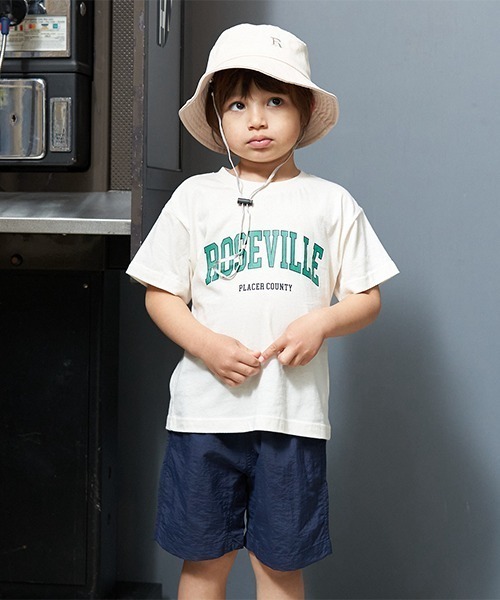 b・ROOM（ビールーム）の「【撥水加工】【水陸両用】4分丈パンツ（その他パンツ・キッズ・ピンク/ネイビー/ベージュ/オレンジ/ミント/ラベンダー/ブルーグレー/カーキ・100cm/110cm/120cm/130cm/140cm）」の18枚目の写真